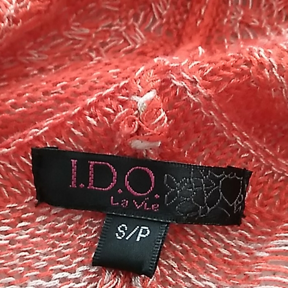 I.D.O. La Vie single button open boho cardigan - Picture 3 of 8